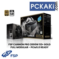 FSP CANNON PRO 2000W PCIe5.0 / GEN 5 12VHPWR READY GOLD 92+ FULLY MODULAR PSU POWER SUPPLY UNITS 80 