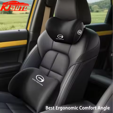 Car Memory Foam Neck Pillow Lumbar Support Backrest Cushion Car Headrest For GAC Motor GS4 GS8 GA6 G