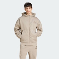 adidas Phong cách sống Áo Track Jacket Có Mũ Khóa Kéo Dọc Thân Z.N.E. Nam Be JC5495