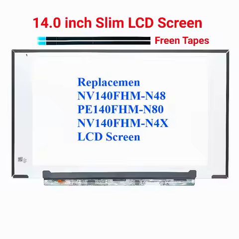 For NV140FHM-N48 PE140FHM-N80 NV140FHM-N4X 1920 * 1080 Laptop LCD Screen