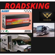 DC 24V TO AC 230 TOURIST BUS CAR POWER INVERTER DC to AC SUOER FPC-3000B 3000W HIGH QUALITY