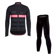 RCC Black Pink Long Sleeve Mountain Bike Cycling Clothing Dynamic Bicycle Clothing Mountain Bike Cyc