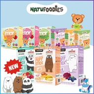 【SALES】HALAL Natufoodies Healthy Snacks Sticks 12m+/ Melt Cracker 36g 8m+ / Puff Stick 21g 8m+|HUSHA