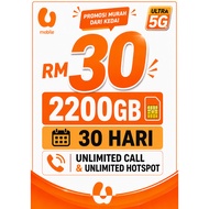 Umobile Sabah Sarawak Prepaid Card Include Data Plan_Borneo 20