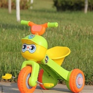 Ant 3-wheeled bicycle with glowing wheels with music and lights, 3in 1 bicycle