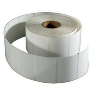 Barcode Label Sticker 25x35mm White/Yellow 2000pcs/roll