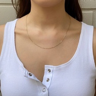 Beadberry | Up to You1618 necklace สร้อยเงินแท้ ชุบเงิน ชุบทอง 18K ปรับได้ 2 ขนาด 16 และ 18 นิ้ว (รา