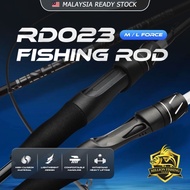【RD023】Light Weight Fishing Rod JORAN Pancing BaitCasting/Spinning L/M Force  Casting Rod BC/Spinnin
