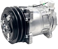 Maxiaoqing Compatible for Sanden SD7H15 7863 7867 8024 8031 8062 12V Conditioner Compressor SD7H15 4