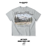 NEVADA DEDARK boxy t-shirt for men/women 300gsm