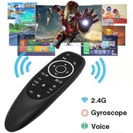 G10S G10S Pro Air Mouse Voice Remote Control 2.4G Wireless Gyroscope IR Learning untuk H96 MAX X88 P
