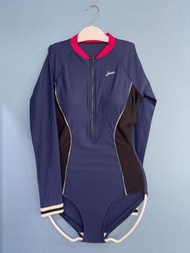 Speedo長袖連身泳衣/ 34