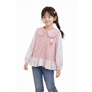 KATUN KEMEJA Girls' Cotton Shirt Tops Ages 9 Years 10 Years 11 Years 12 Years 13 Years 14 Years