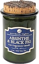 Northern Lights Candles Spirit Jar Candles, Absinthe & Black Fig - 52603