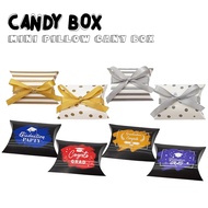 [PANDA] Mini Pillow Candy Box Wedding Party Birthday Favor Goodies Gift Souvenir Door gift Kotak Gul