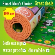 200x180cm Crawling Mat Baby Play Mat Play Carpet Floor Mat Play Mat Large Foldable Waterproof Play M