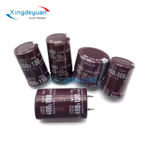 1PCS Aluminum electrolytic capacitor 400V 820UF black diamond capacitor size 30X50/30X60/35X40/35X45