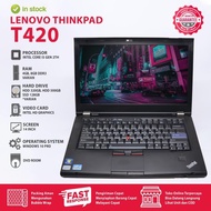 LAPTOP LENOVO THINKPAD T420 CORE i5 GEN 2 RAM 8 SSD 256GB (FREE GIFT)