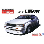 Car Model 1/24 Aoshima Toyota AE86 TRD N2 Levin Plamo Modelkit