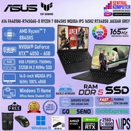 ASUS TUF Gaming A14 FA401UU-R745G6G-O Ryzen 7 8845HS 16GB 512GB SSD WQXGA IPS 165Hz Jaegar Grey
