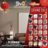 SMJ CONCEPT® D Series Fluted Wall Panel (ALL) | Multiple Colors | For Home & Commercial Design