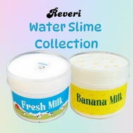 Reveri Water Slime- Fresh Milk with Milk charm, Banana Milk Slime Air with Banana charm