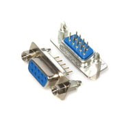 5/10Pcs D-SUB DB9 9-Pin DIP Straight Connector - Male Female RS232 Serial Port PCB Screw Plug Socket