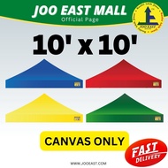 Canvas for 10x10ft Canopy Tent [JOO EAST] Kanopi Pasar Malam