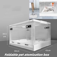 Household Portable Pet Nebulizer Machine Special Pet Cat Atomizer Inhaler + Atomization Box Oxygen C