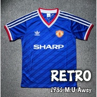 *Retro* Jersey MU Retro MU Classic MU 1986 Jersey United 1986 Jersey