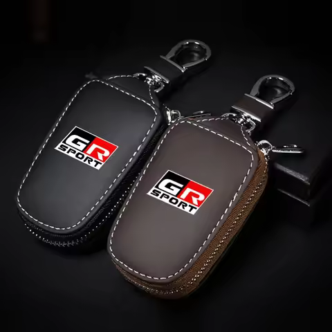Car Remote Key Case Cover Protective Keychain for Toyota GR SPORT universal key bag customized logo