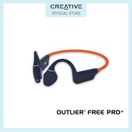 Creative Outlier Free Pro+ - Wireless Waterproof Bone Conduction Headphones with Adjustable Transduc