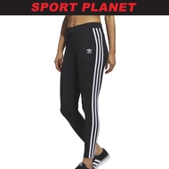 adidas Bunga Women Adicolor Classic 3-Stripes Tight Long Tracksuit Pant Seluar Perempuan (HD2350) Sport Planet 36-18