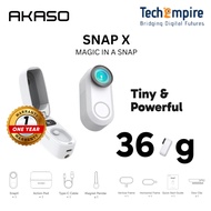 AKASO Snap X - Action Camera | 4K 60FPS Video | Hands-Free POVs | IPX 7 Waterproof | 8x Slo-Mo | Ult