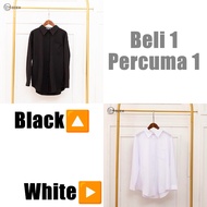Beli 1 Percuma 1，DEEM free size blouse murah cantik baju perempuan style premium quality kemeja pere