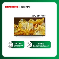 Sony 55/65/75 Inch BRAVIA XR X90L Full Array LED 4K HDR Google TV 2023 Televisyen