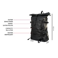 Av53- Hyena - Backpack Essential Stripped Series Waterproof Daypack (Md06)