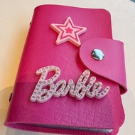 Versi Korea Gadis Barbie Merah Jambu Pelbagai fungsi Pemegang Kad Pengenalan Wanita Kad Perniagaan S