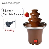 3 Layer Chocolate Fondue Fountain Three Layer Household Chocolate Fountain Chocolate Melt Fondue Cho