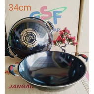 Enamel Wok 34 CM GSF Wok Enamel Ear Wok