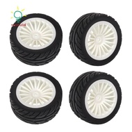 4Pcs Rubber Tires Tyre Wheel for SG1603 SG1604  1603  UD1601 UD1602 UD1603 UD1604 1/16 RC Car Upgrad