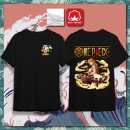 100% COTTONNAMI 3 ONE PIECE Cotton Unisex T Shirt Bu Lelaki Wanita Perempuan Anime Graphic Tee 35A0