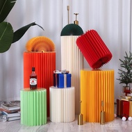 Window Display Table Paper Shiyi Product Exhibition Table Round Table Dessert Shoes Exhibition Displ