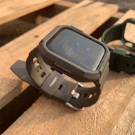 【AA NEW】 SPIGEN Rugged Armor Pro Integrated Case Strap All-round Protection for Watch Series 8 7 6 5