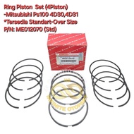 PISTONRing PS100 OVER SIZE STANDARD SEHERRing 0.25 0.50 0.75 100 QUALITY CHECK