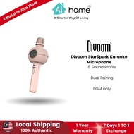 Aihome Divoom StarSpark Karaoke Microphone | 8 Sound Profile | Dual Pairing | BGM only