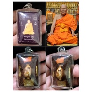 Thai amulet Thailand Buddha (泰國佛牌) LP Cher locket with  takut (挡降貝) wat Klang bang kaew BE2552 (Very Rare)