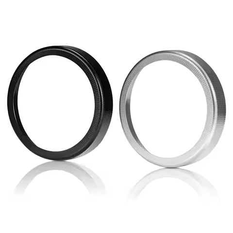 Motorcycle CNC 7'' Round Headlight Trim Ring Headlamp Mount Silver/Black for BMW R Nine T