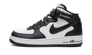 Nike Mens Air Force 1 Mid DJ7840 002 Stussy - Light Bone Black - Size