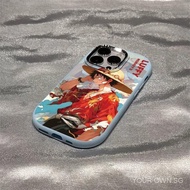 Straw Hat Luffy for Apple15/14/13Phone caseiPhone12/11Promax7/8plusxsHard Shell Metal Frame Fat Pier EYOY
